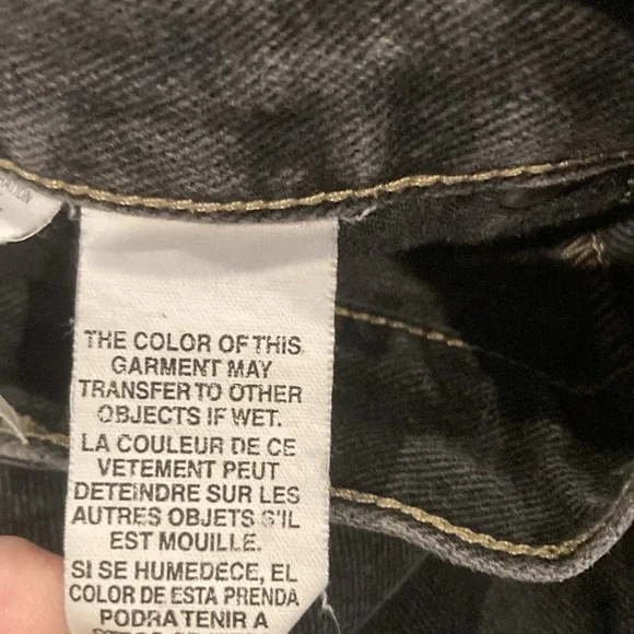 Tommy Jeans ripped knee black size 36 /32 great condition no flaws mens - Picture 9 of 9